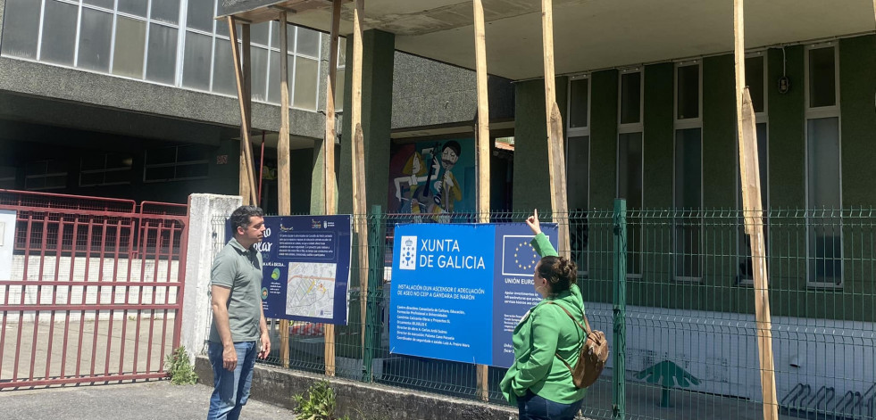 Las deficiencias de los centros educativos en Narón llegarán al Parlamento gallego