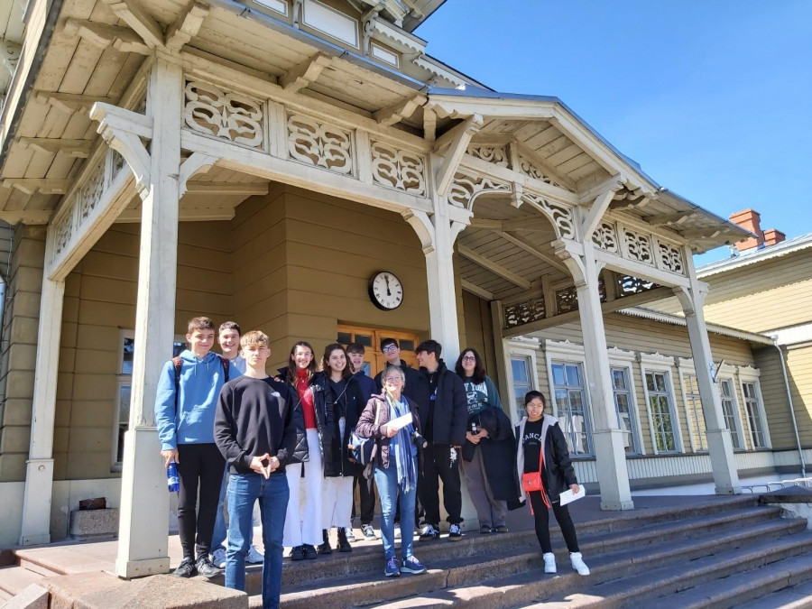 Diez alumnos del IES Canido, en un programa sobre residuos en Tallin