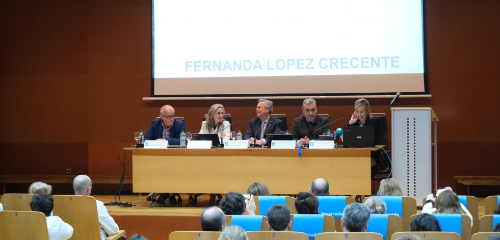 Fernanda López Crecente, presentada como nueva responsable del Área Sanitaria de Ferrol