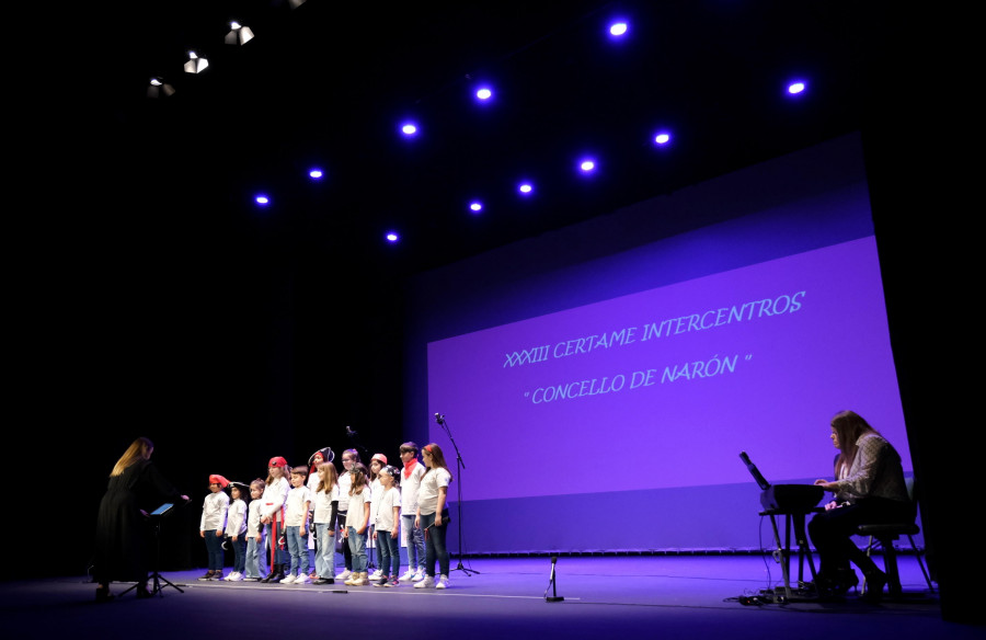 Entrega de premios en el Pazo da Cultura del Certame Intercentros