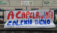 Movilización social por los problemas de matriculación en el CEIP Mosteiro de Caaveiro