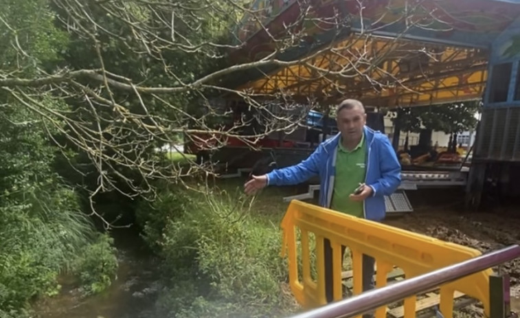 La aparición de un cadáver en el río Cádavo enturbia el inicio de fiestas en Perlío