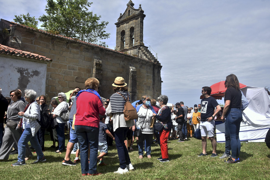 Ares y Mugardos se preparan para la tradicional romería del Voto de Chanteiro