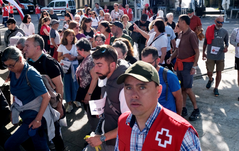 Andaina Pegadas de Ouro de Cruz Roja Ferrol