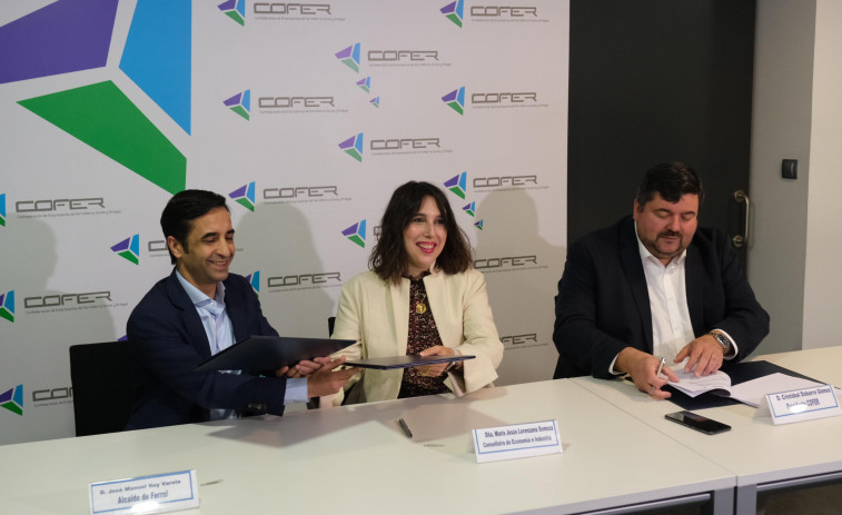 Xunta, Concello y Cofer estrechan lazos con la Oficina Económica