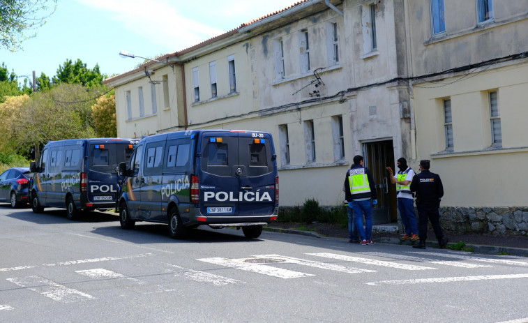 Seis detenidos en una operación antidroga en el barrio ferrolano San Pablo y A Coruña