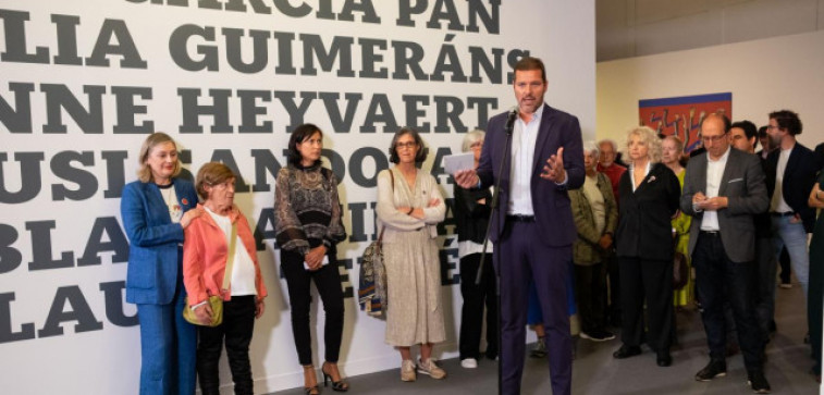 La Ciudad de la Cultura acoge una exposición para reivindicar la trayectoria de seis creadoras gallegas