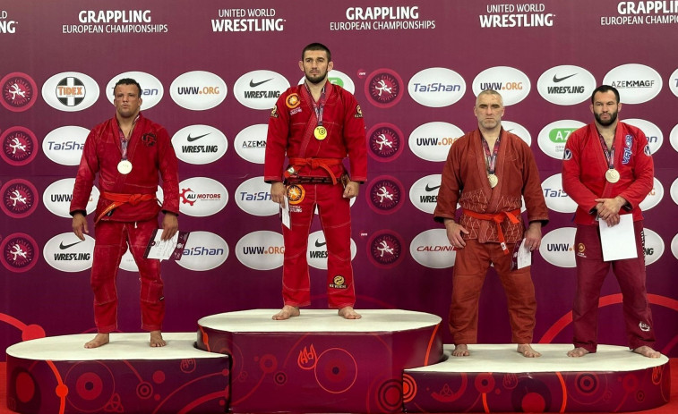 Bruno Martínez Vila, luchador del Club Sport Fight : “Tengo la espinita de un podio en el Mundial”