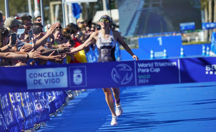 Sara Guerrero exhibe en Vigo su buen momento para ganar