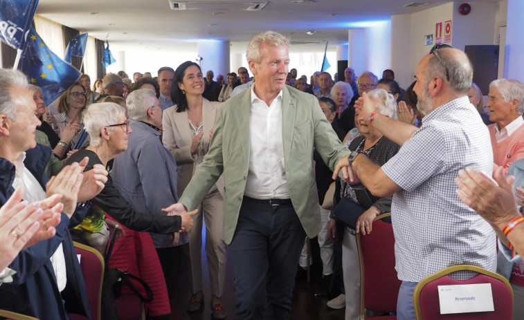 Rueda apela en Ferrol a apoyar al PP para conseguir fondos europeos para la ciudad
