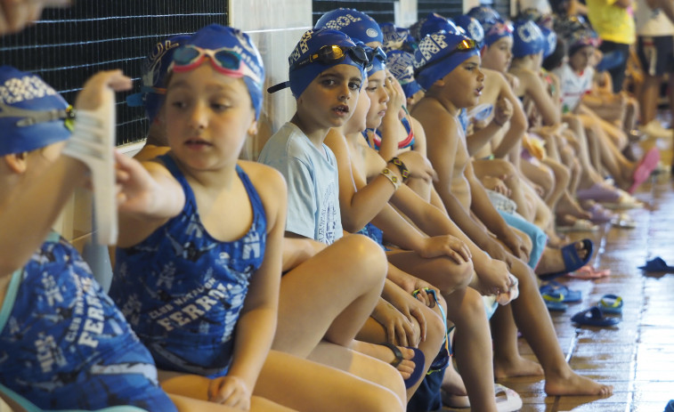 El Natación Ferrol, bronce en la Copa prebenjamín
