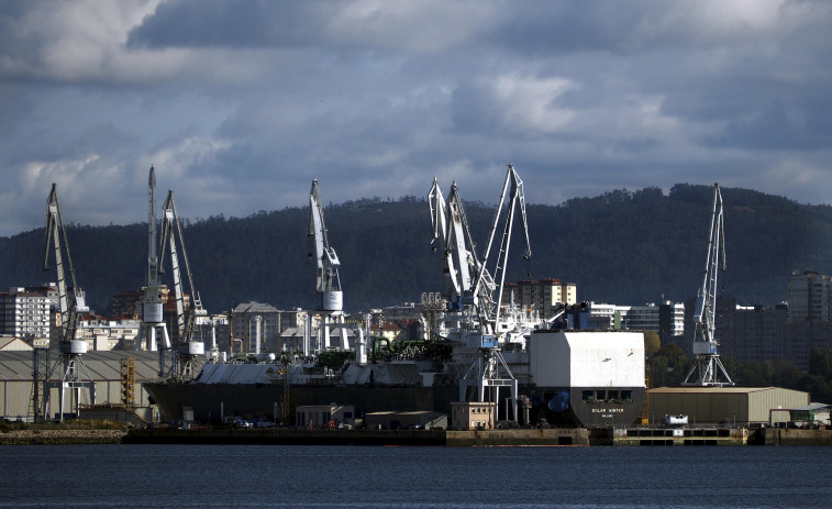 Navantia Ferrol desvía la reparación de un gasero a Cádiz por no contar con espacio en el dique