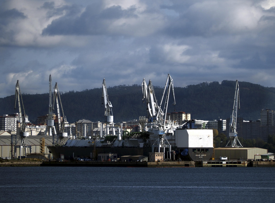 Navantia Ferrol desvía la reparación de un gasero a Cádiz por no contar con espacio en el dique