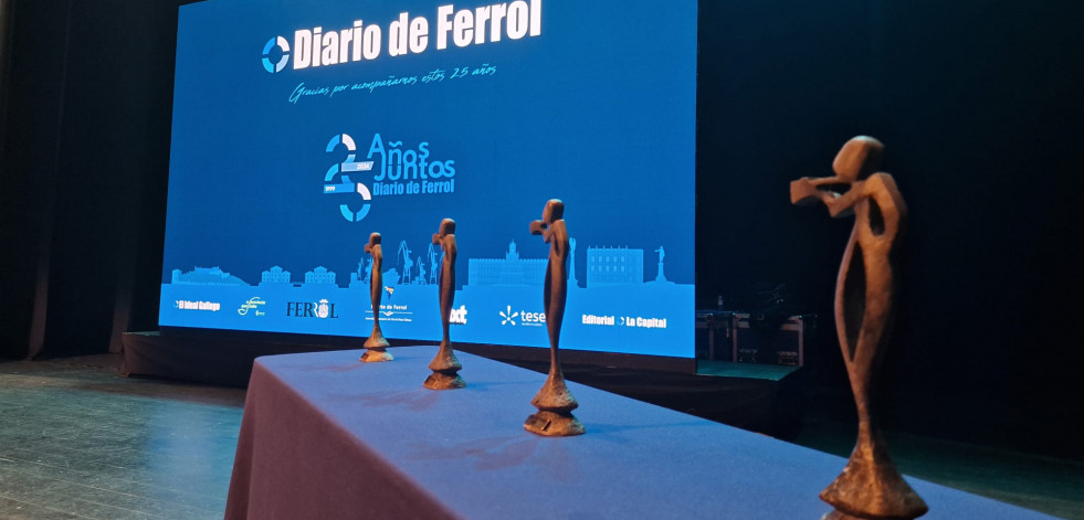 En directo: Gala del 25 aniversario de Diario de Ferrol en el teatro Jofre