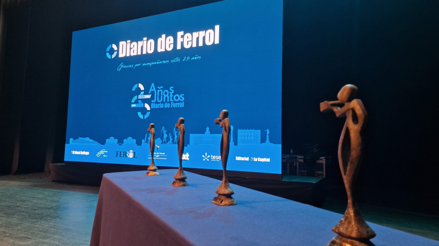 En directo: Gala del 25 aniversario de Diario de Ferrol en el teatro Jofre