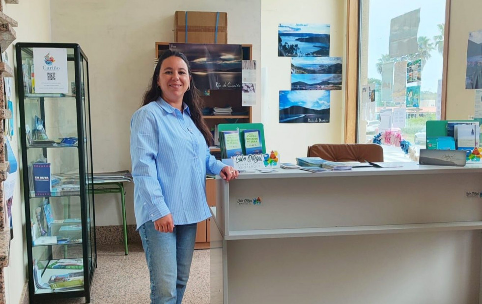 El servicio de información turística de Cariño comienza a funcionar desde este lunes