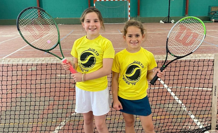 Título para las tenistas benjamines y veteranas de Fene