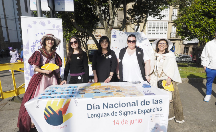 La ciudad se volcó con la AXF en el Día Nacional de las Lenguas de Signos