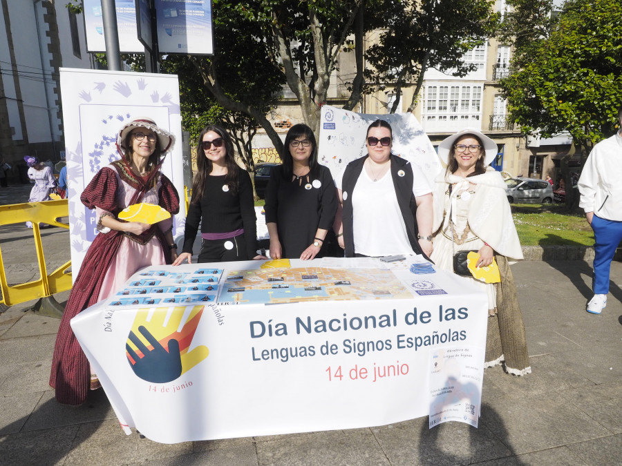 La ciudad se volcó con la AXF en el Día Nacional de las Lenguas de Signos