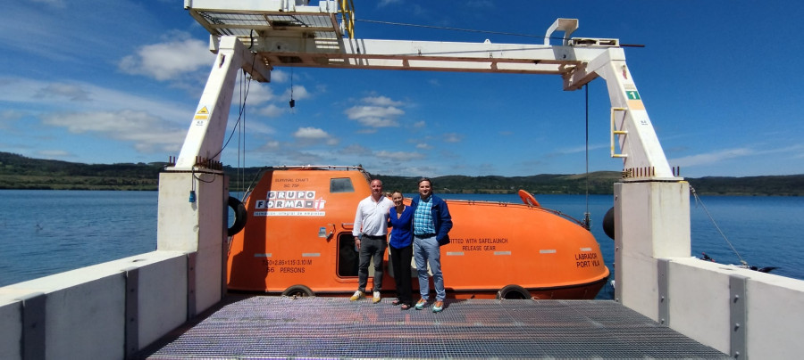 La empresa vilalbesa Grupo Forma-t desarrolla acciones formativas en el lago de As Pontes