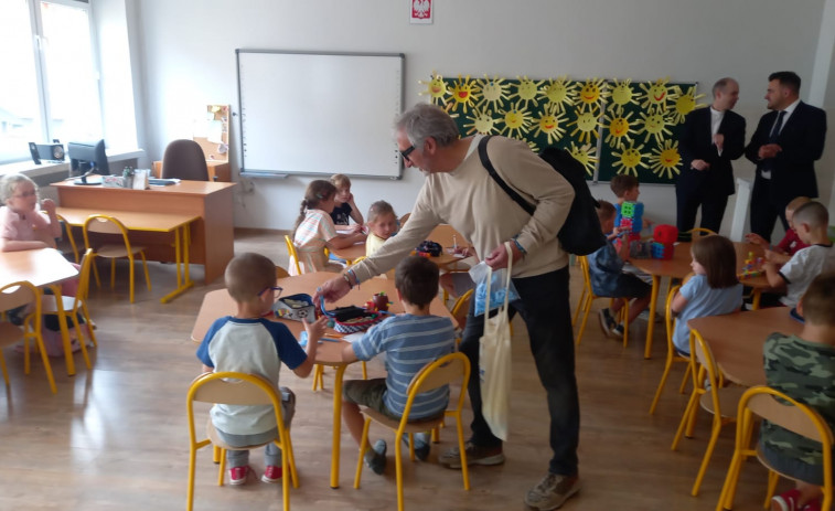 Polonia se acerca al trabajo realizado en Narón en materia de educación y seguridad vial