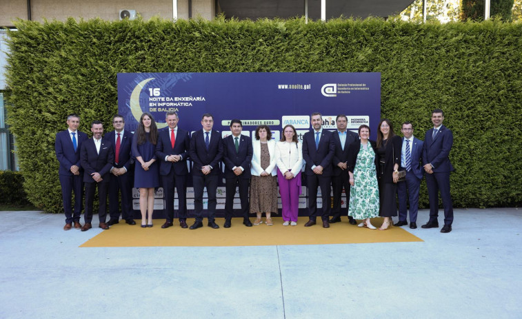 El Colegio de Ingenieros Informáticos de Galicia otorgó en una gala sus premios anuales
