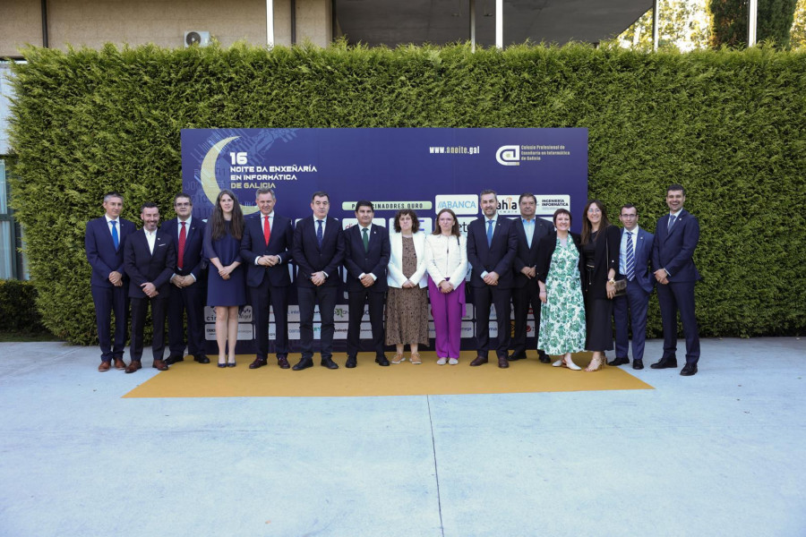 El Colegio de Ingenieros Informáticos de Galicia otorgó en una gala sus premios anuales