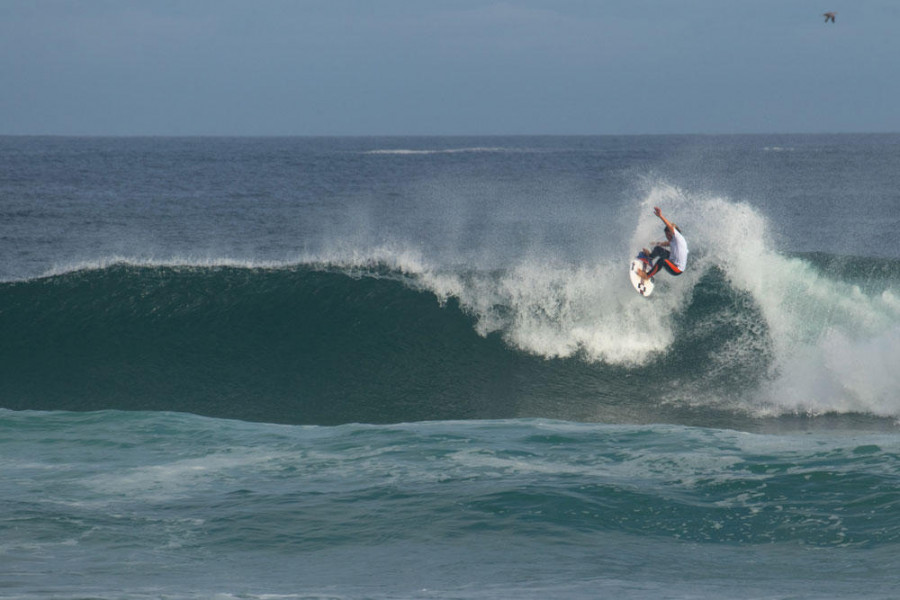Pantín toma el relevo de A Frouxeira en el Nacional de surf