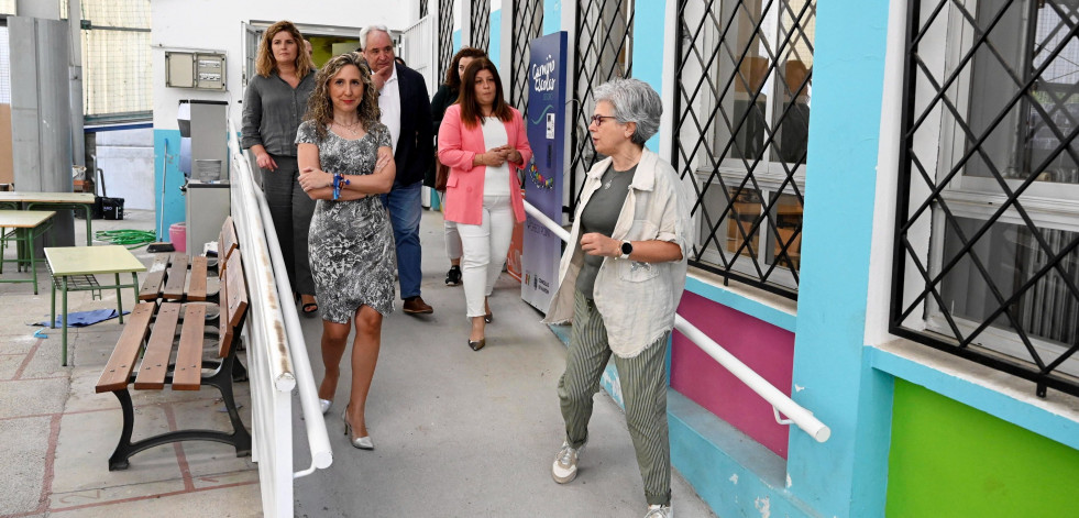 La Xunta mejora con 93.600 euros la accesibilidad del CEIP Plurilingüe Virxe do Mar