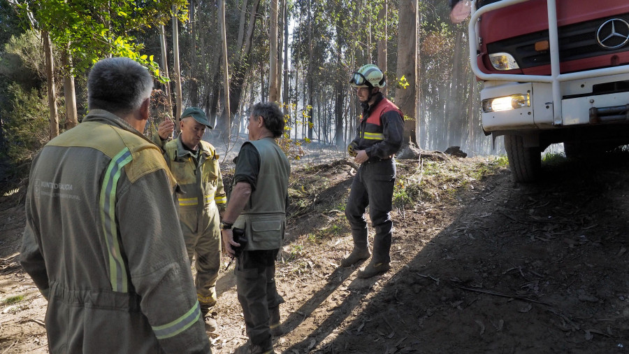 Investigado un hombre como presunto autor del último incendio en As Fragas