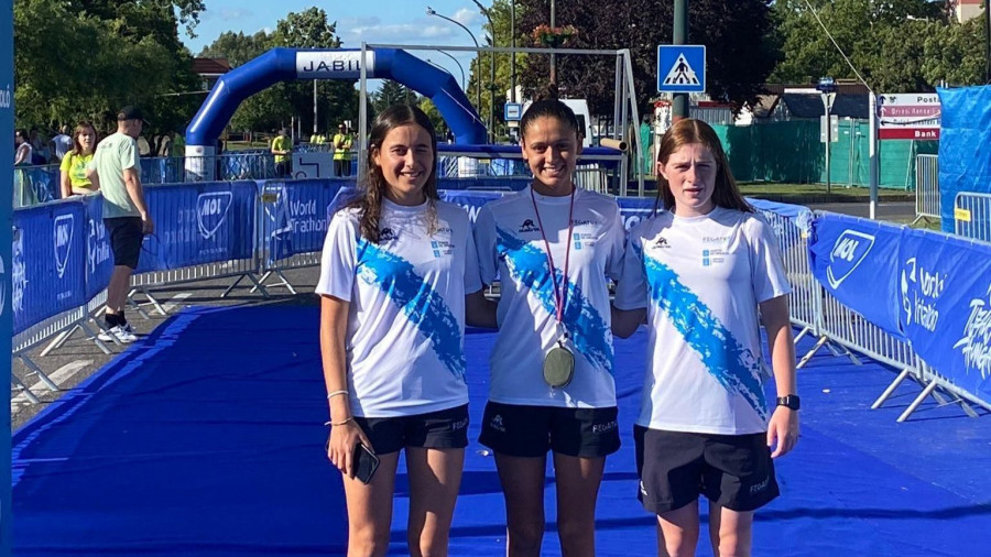 “Listas para darlo todo” en la Copa júnior de Hungría de triatlón