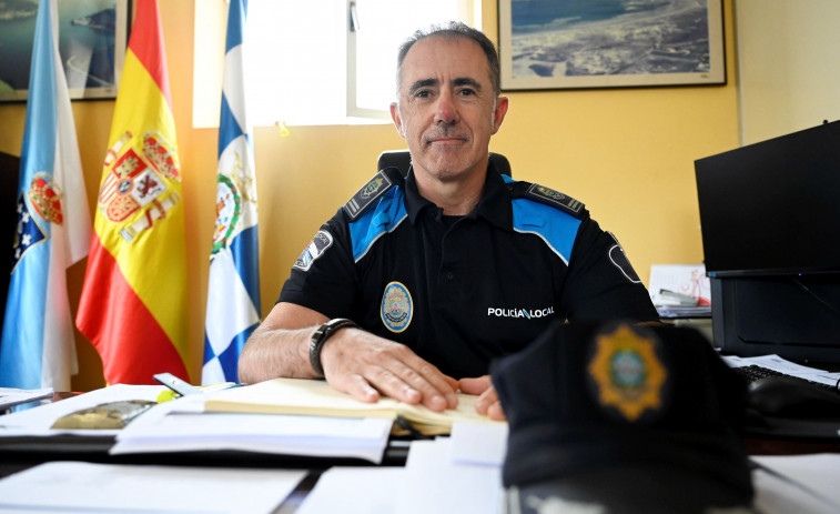 José Antonio Chao, jefe policial de Ferrol: “Nuestra fortaleza es que somos un cuerpo de Policía que conoce su ciudad”