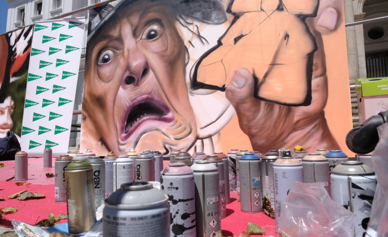 El arte urbano de la Liga Nacional de Graffiti toma la Plaza de Armas