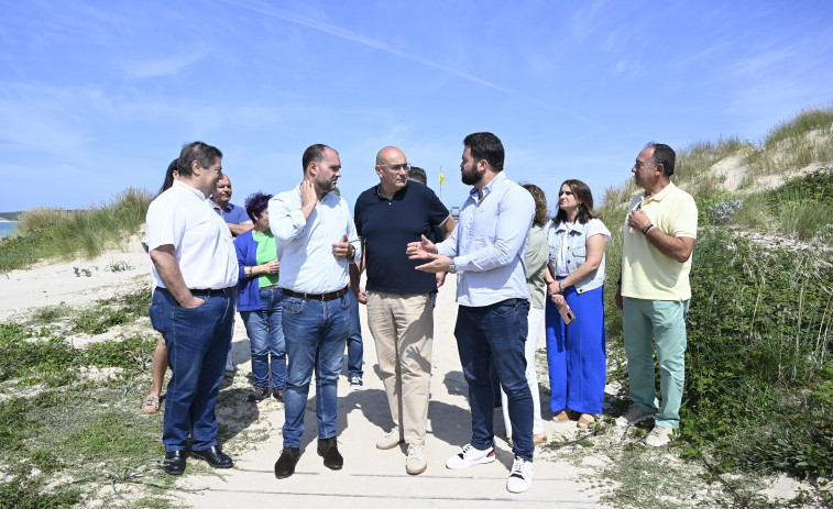 El PSOE reclama desde Valdoviño financiación “suficiente” para cubrir el servicio de socorrismo
