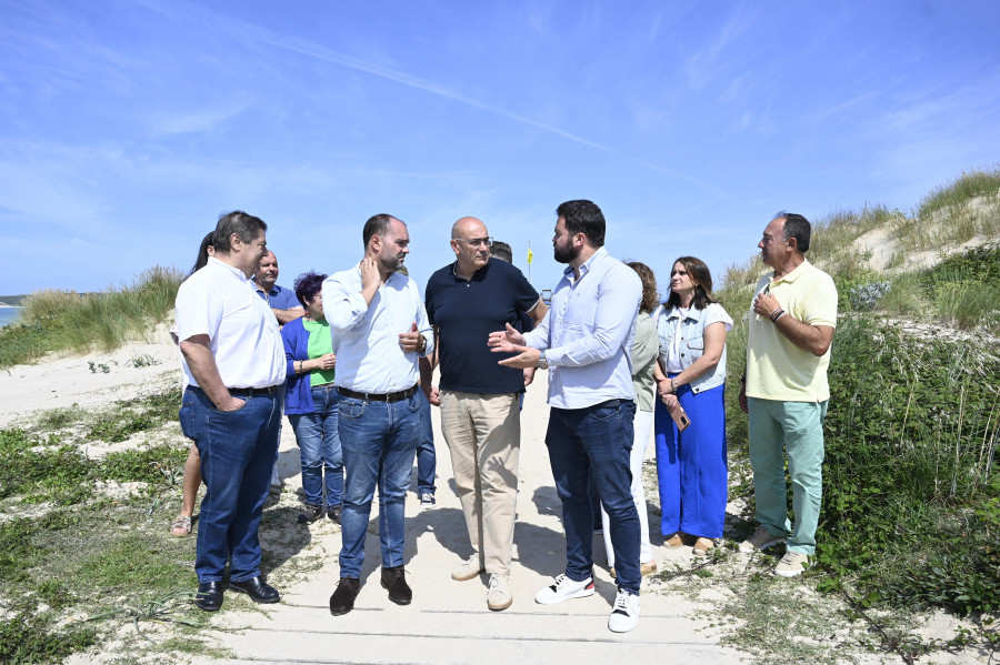 El PSOE reclama desde Valdoviño financiación “suficiente” para cubrir el servicio de socorrismo