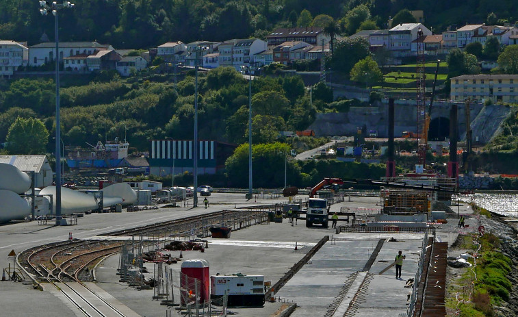 La renovación de la vía férrea del puerto interior será una realidad en 2025