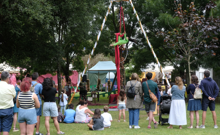 Narón despide su Feria Medieval con buen tiempo y lleno absoluto
