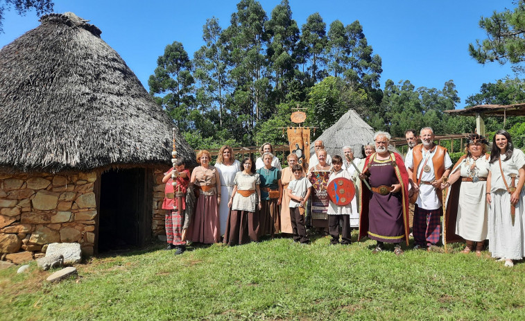 A parroquia de Sedes revive a vida comunitaria nos castros con outro Oenach Atlántico