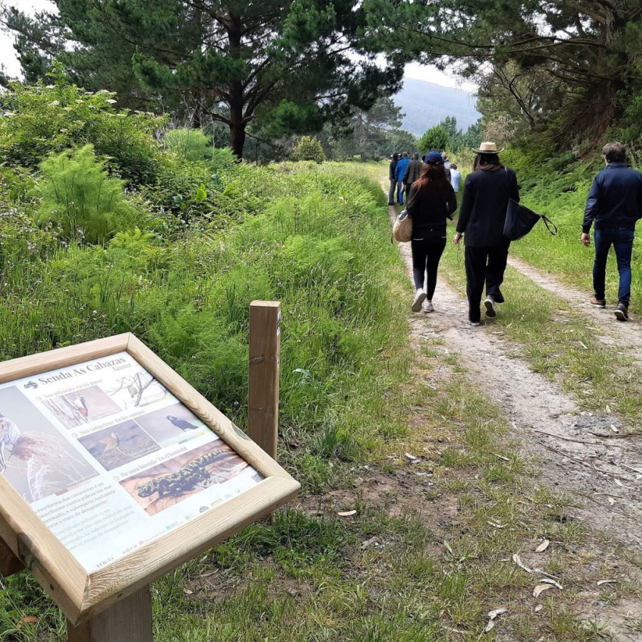 Equiocio promueve una ruta ambiental en el entorno de As Cabazas