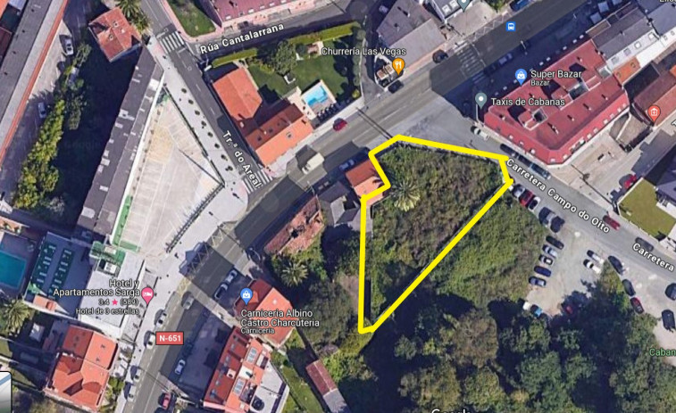 La avenida do Areal de Cabanas tendrá un nuevo aparcamiento con 40 plazas