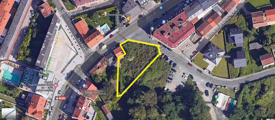 La avenida do Areal de Cabanas tendrá un nuevo aparcamiento con 40 plazas