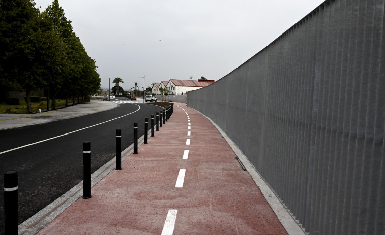 Ferrol presenta la nueva imagen de su puerta de entrada por el acceso norte