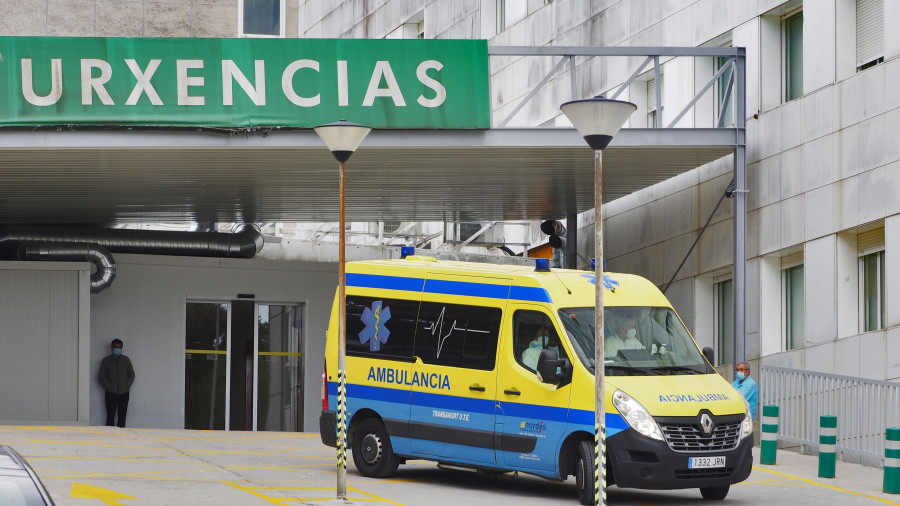 Herido un motorista al colisionar con un turismo en Ortigueira