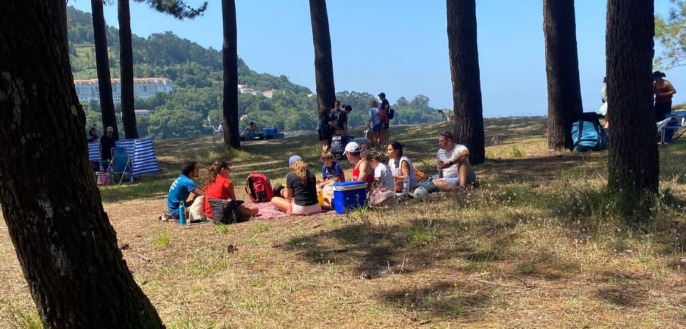 Fin de los festejos en honor a Santa Marta con ambiente familiar en Cabanas