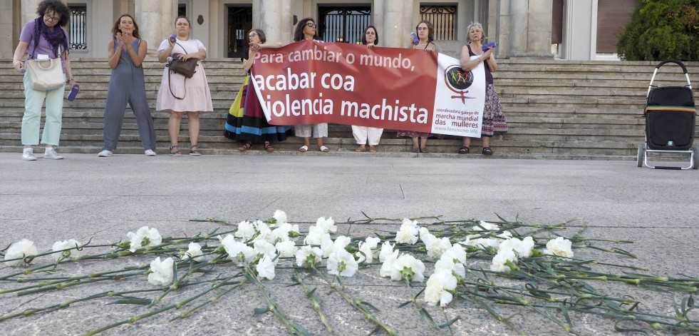Concentración por el último feminidio, Mercedes Ríos.