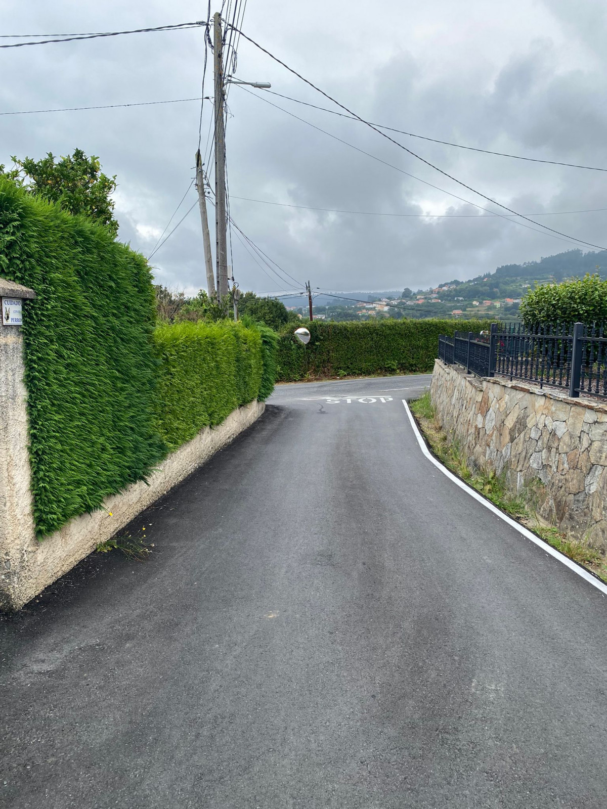 Pontedeume pavimentacion O Castro Nogueirosa3