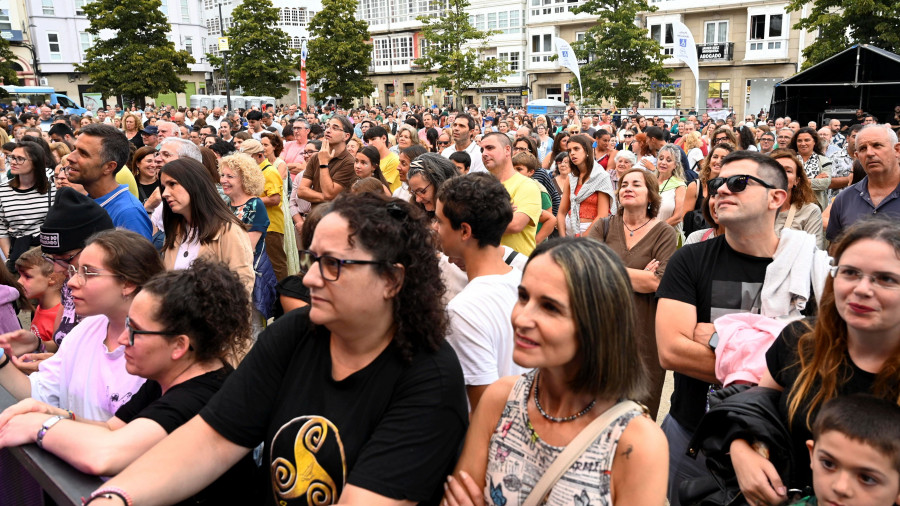 Ferrol vivió este sábado un inicio de sus fiestas de verano ¡de cine!
