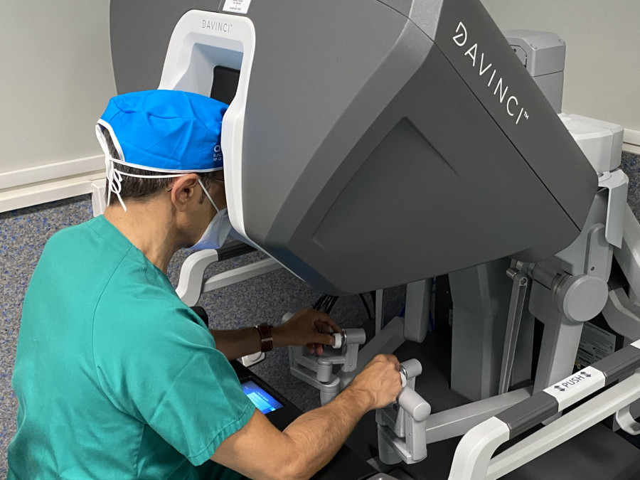 El Área Sanitaria , en el top 3 de operaciones con el robot Da Vinci