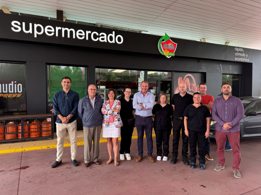 Gadisa Retail abre un Claudio Express en la estación de servicio de Moeche