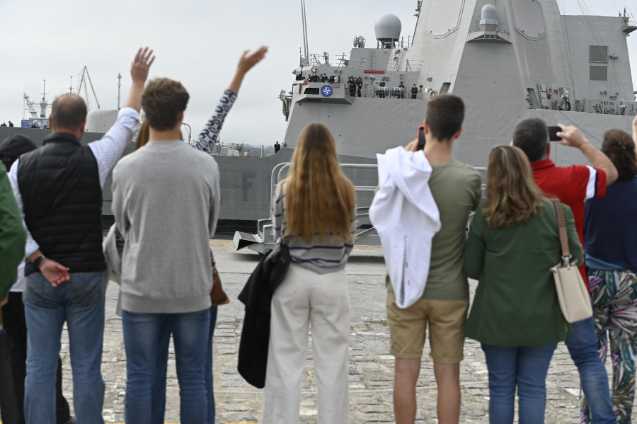 La fragata “Cristóbal Colón” se integrará los próximos meses en la operación “Noble Shield”